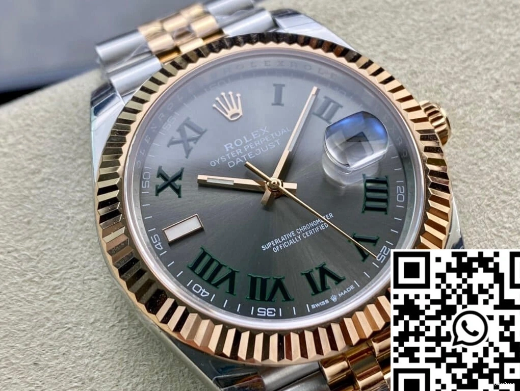 M126331-0016 Gold Datejust Factory Rolex EW Rose 0515